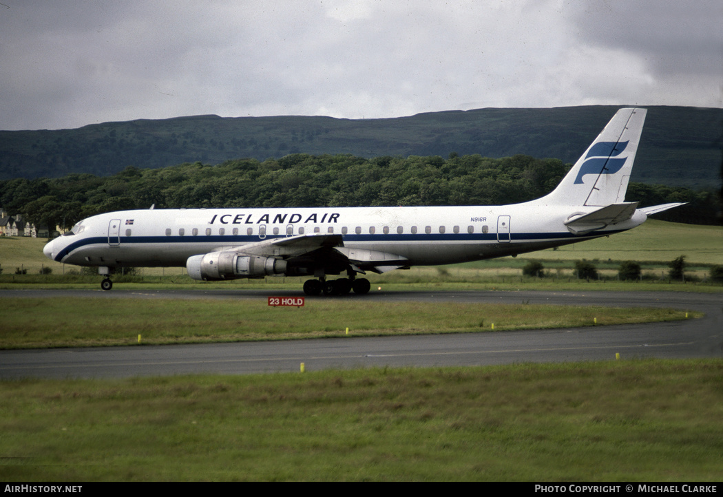 Aircraft Photo of N916R | Douglas DC-8-55 | Icelandair | AirHistory.net #647329