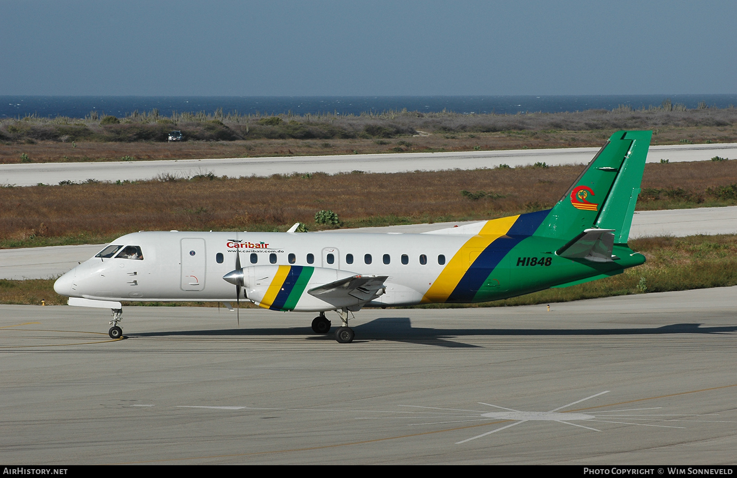 Aircraft Photo of HI848 | Saab 340A | Caribair | AirHistory.net #647334