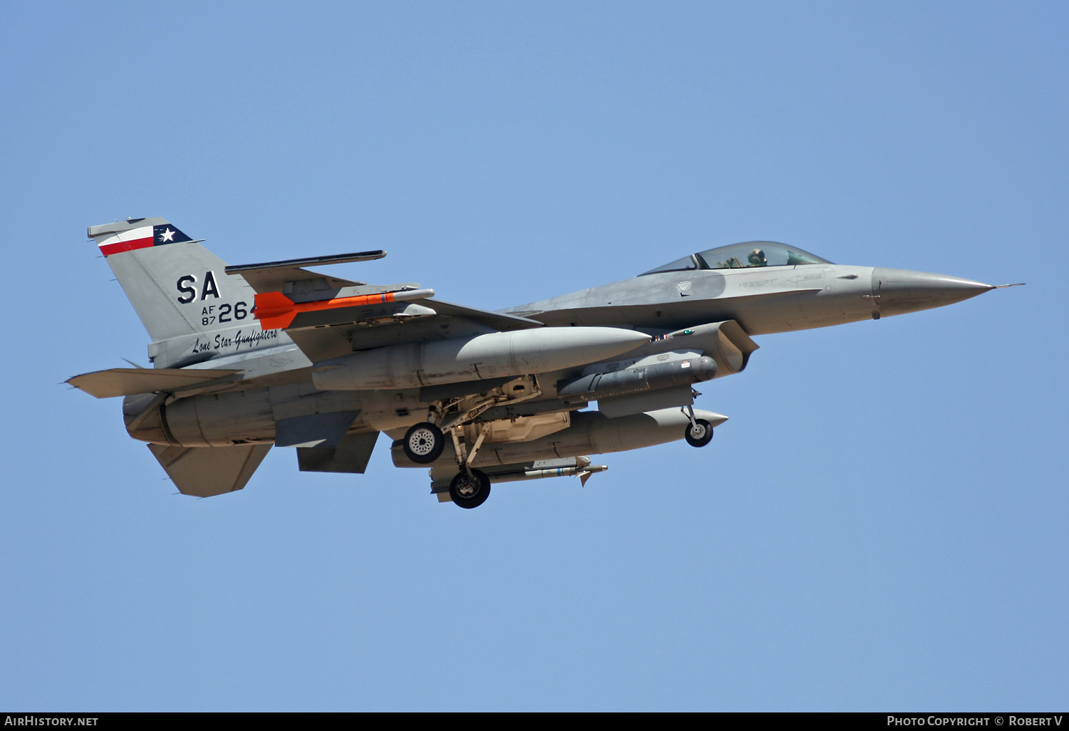 Aircraft Photo of 87-0264 / AF87-264 | General Dynamics F-16C Fighting Falcon | USA - Air Force | AirHistory.net #647345
