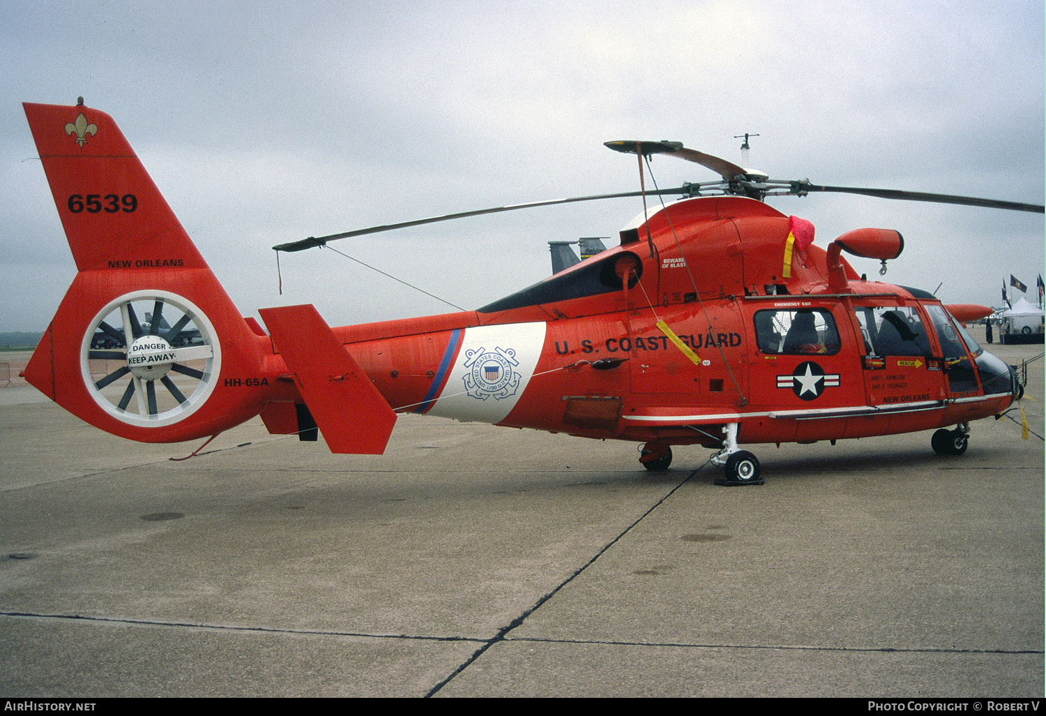 Aircraft Photo of 6539 | Aerospatiale HH-65A Dolphin | USA - Coast Guard | AirHistory.net #647347