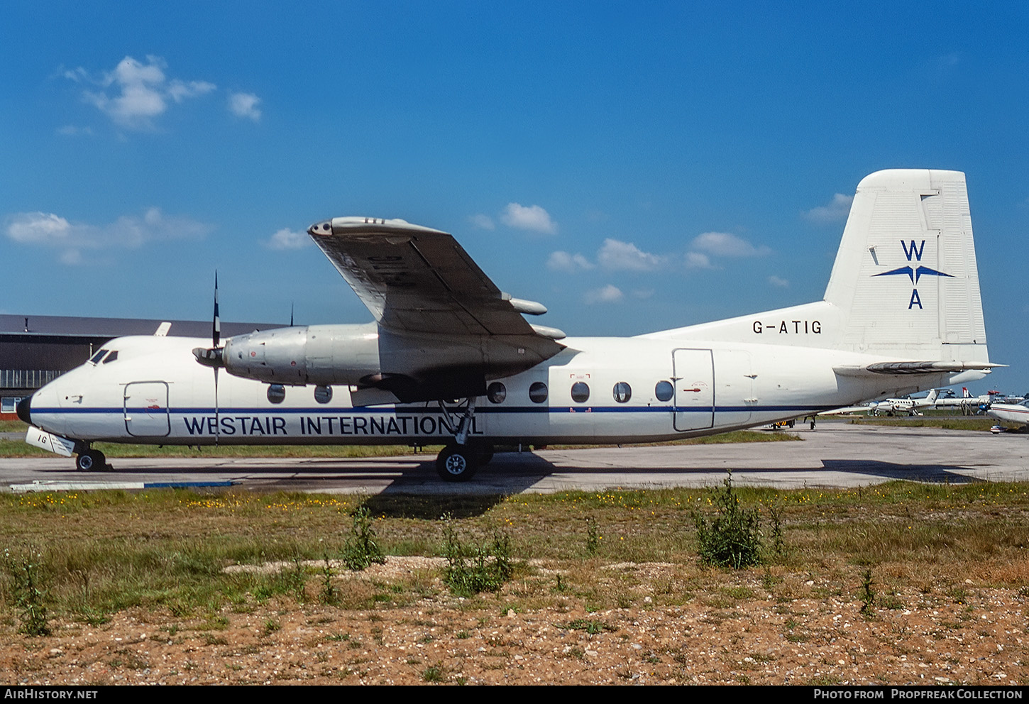 Aircraft Photo of G-ATIG | Handley Page HPR-7 Herald 214 | Westair International | AirHistory.net #647349