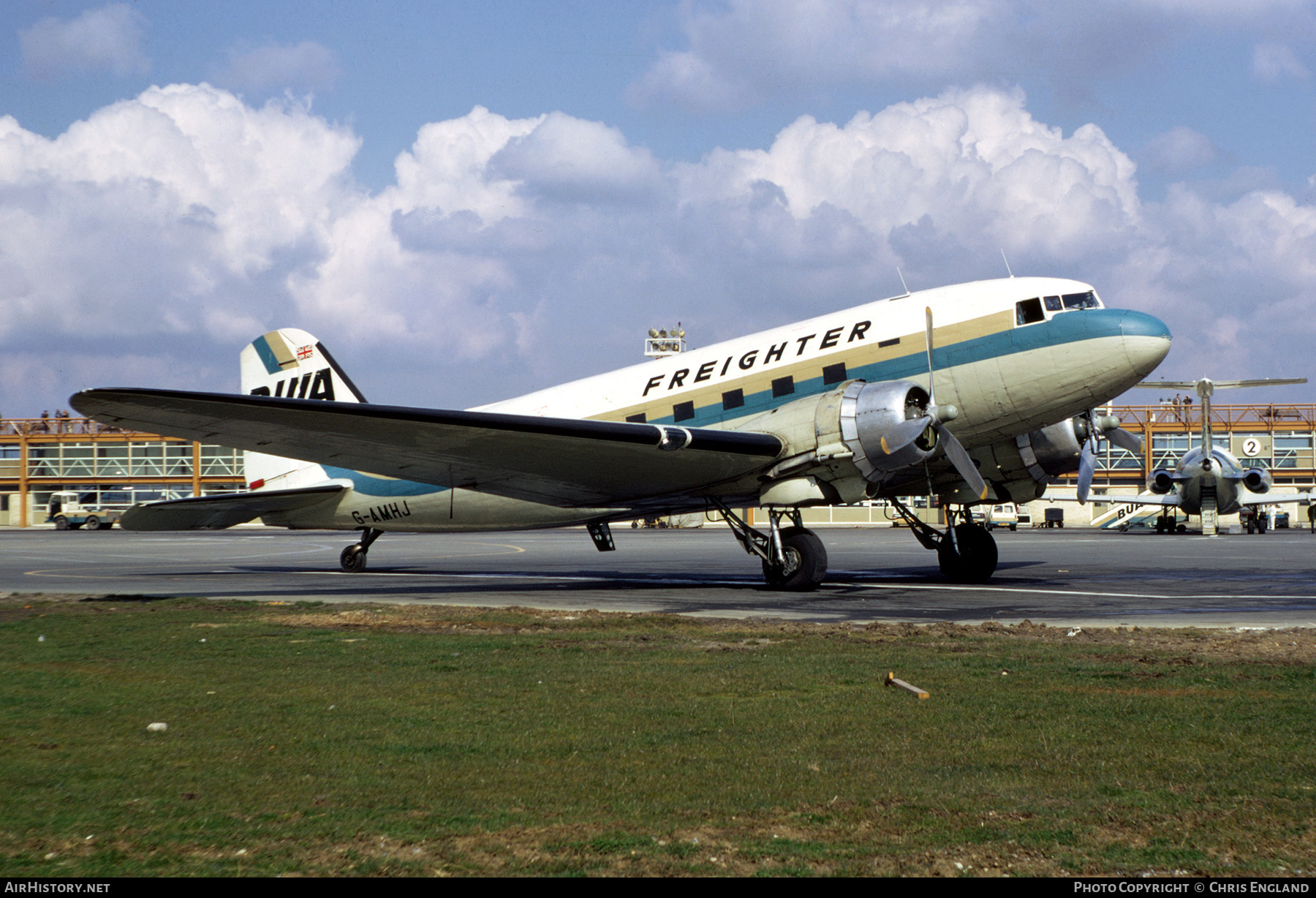 Aircraft Photo of G-AMHJ | Douglas C-47A Skytrain | British United Airways - BUA | AirHistory.net #647369