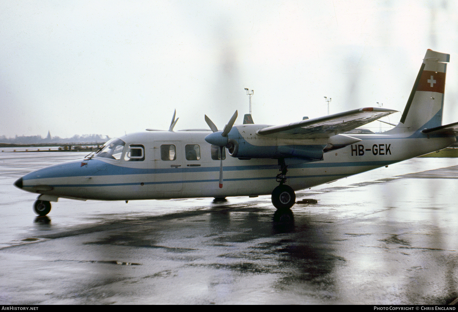 Aircraft Photo of HB-GEK | Aero Commander 680T Turbo Commander | AirHistory.net #647373