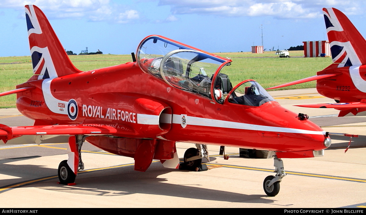 Aircraft Photo of XX204 | British Aerospace Hawk T1A | UK - Air Force | AirHistory.net #647375