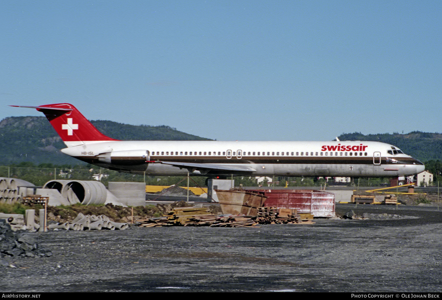Aircraft Photo of HB-ISL | McDonnell Douglas DC-9-51 | Swissair | AirHistory.net #647410