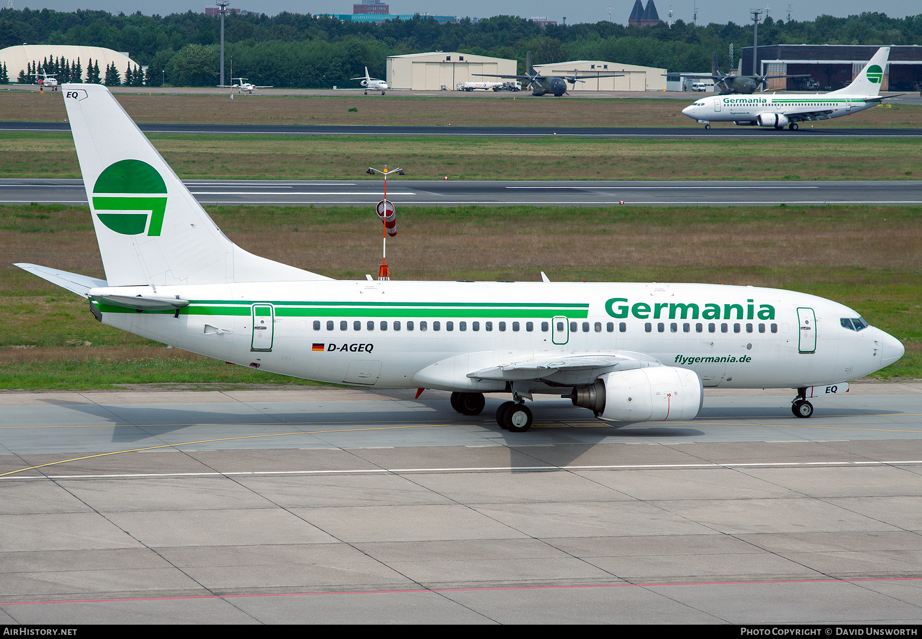 Aircraft Photo of D-AGEQ | Boeing 737-75B | Germania | AirHistory.net #647420