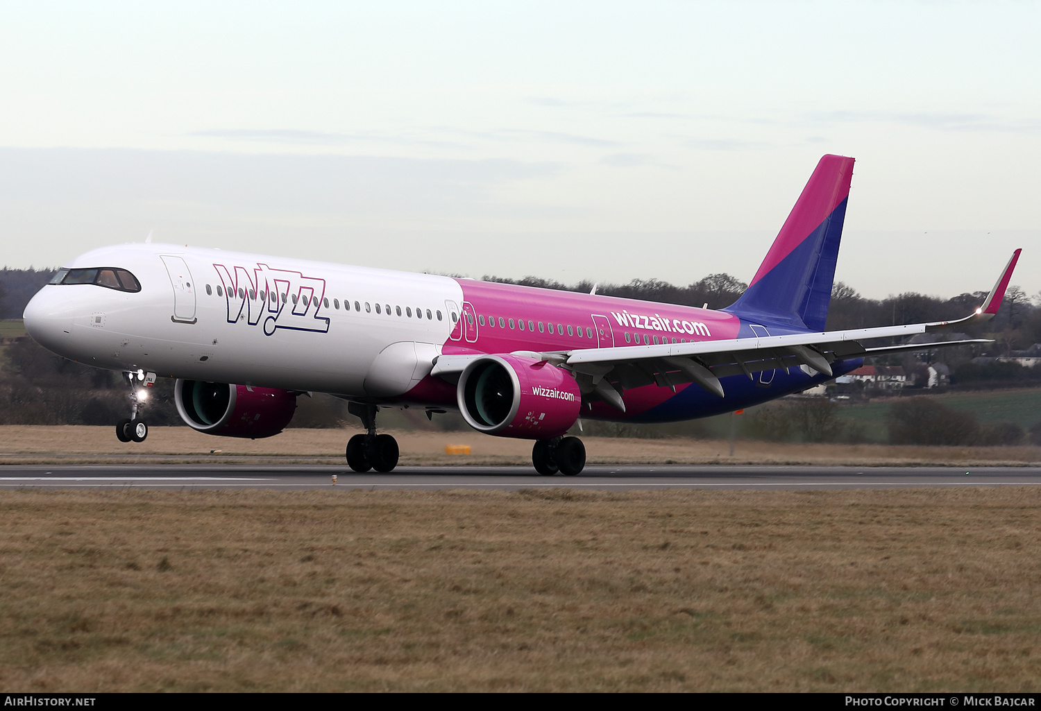 Aircraft Photo of G-WUNA | Airbus A321-271NX | Wizz Air | AirHistory.net #647445