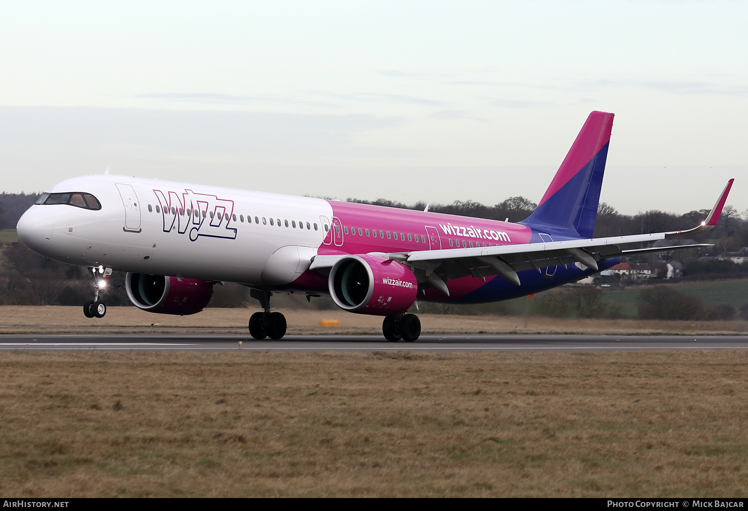 Aircraft Photo of G-WUNA | Airbus A321-271NX | Wizz Air | AirHistory.net #647445