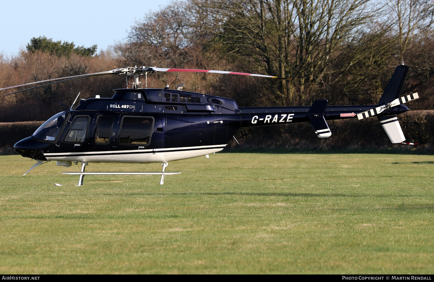 Aircraft Photo of G-RAZE | Bell 407GXi | AirHistory.net #647452
