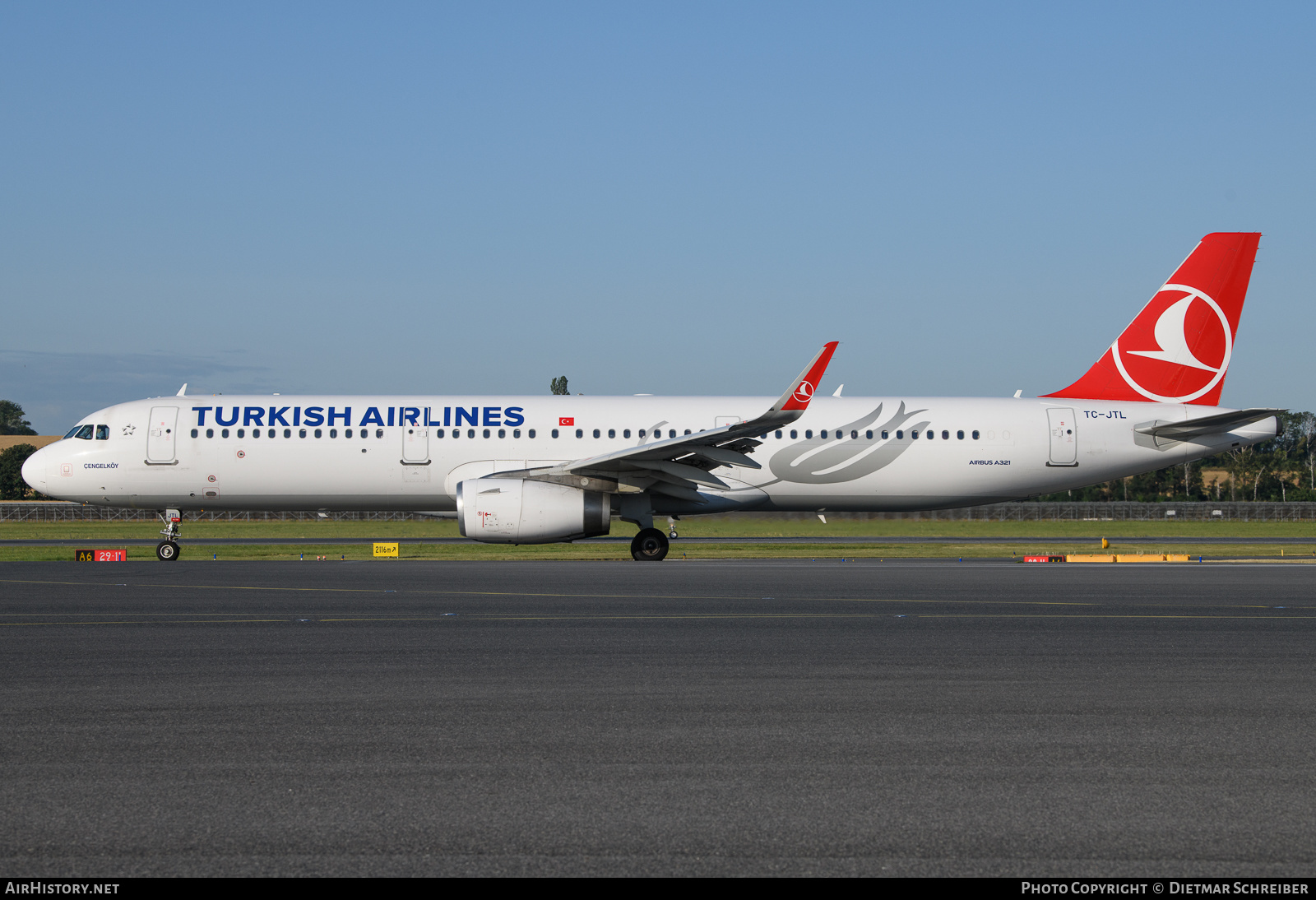 Aircraft Photo of TC-JTL | Airbus A321-231 | Turkish Airlines | AirHistory.net #647453