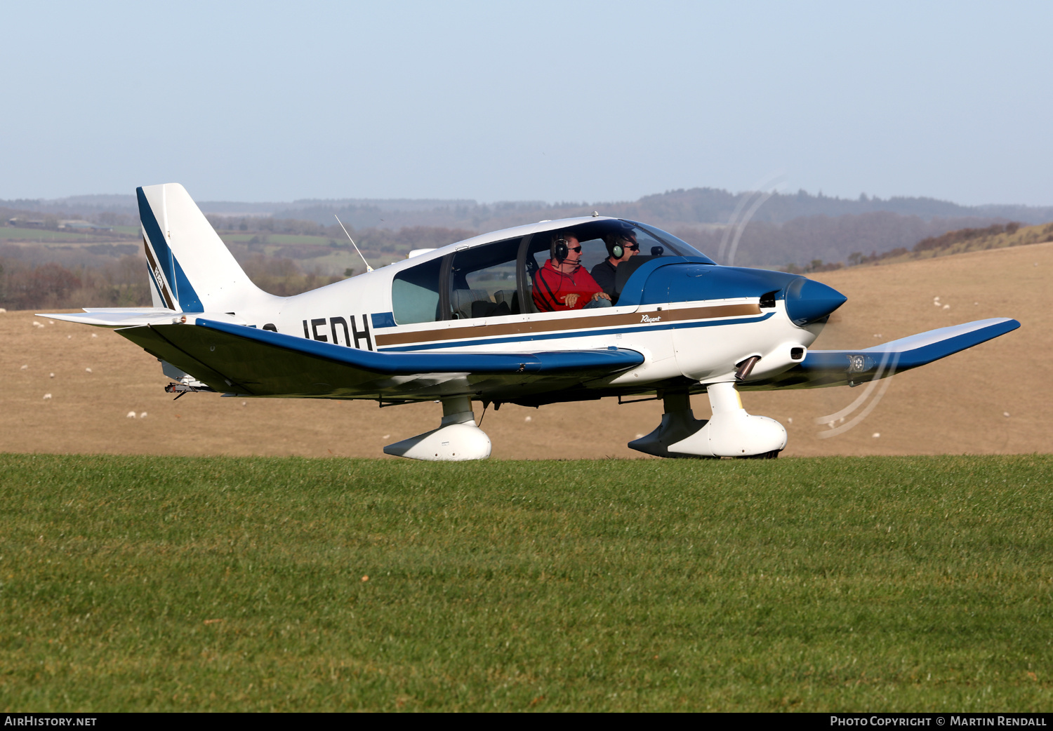 Aircraft Photo of G-JEDH | Robin DR-400-180 Regent | AirHistory.net #647459