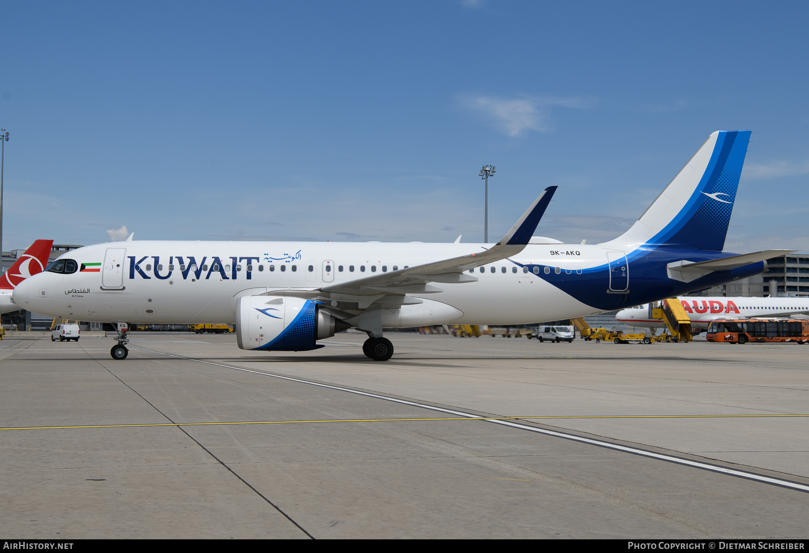 Aircraft Photo of 9K-AKQ | Airbus A320-251N | Kuwait Airways | AirHistory.net #647460