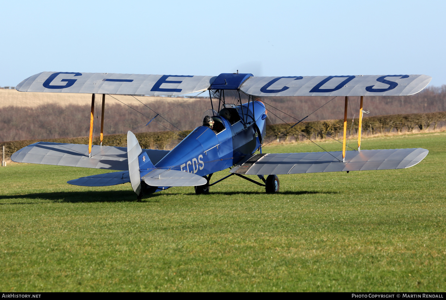 Aircraft Photo of G-ECDS | De Havilland D.H. 82A Tiger Moth | AirHistory.net #647461