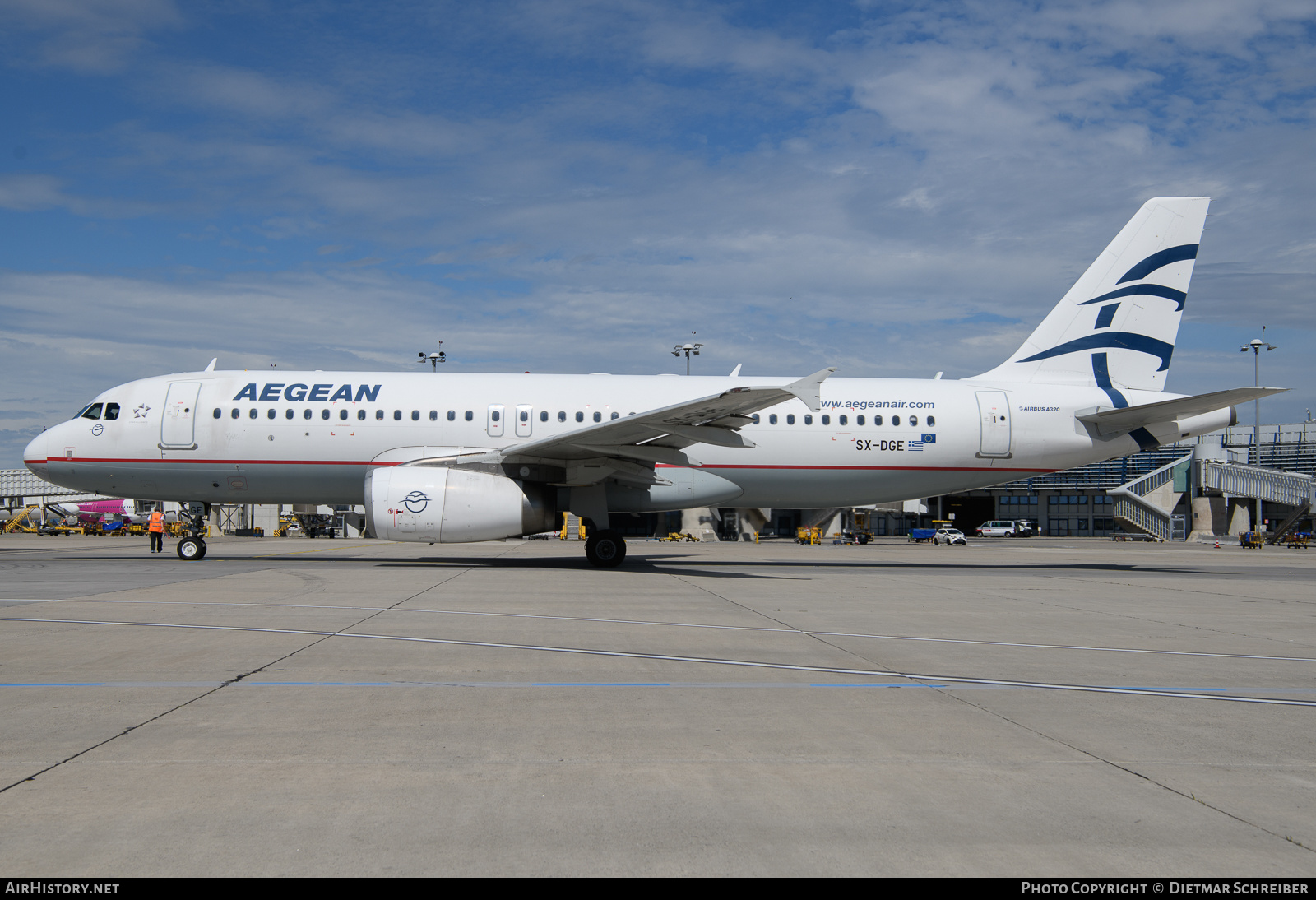 Aircraft Photo of SX-DGE | Airbus A320-232 | Aegean Airlines | AirHistory.net #647468