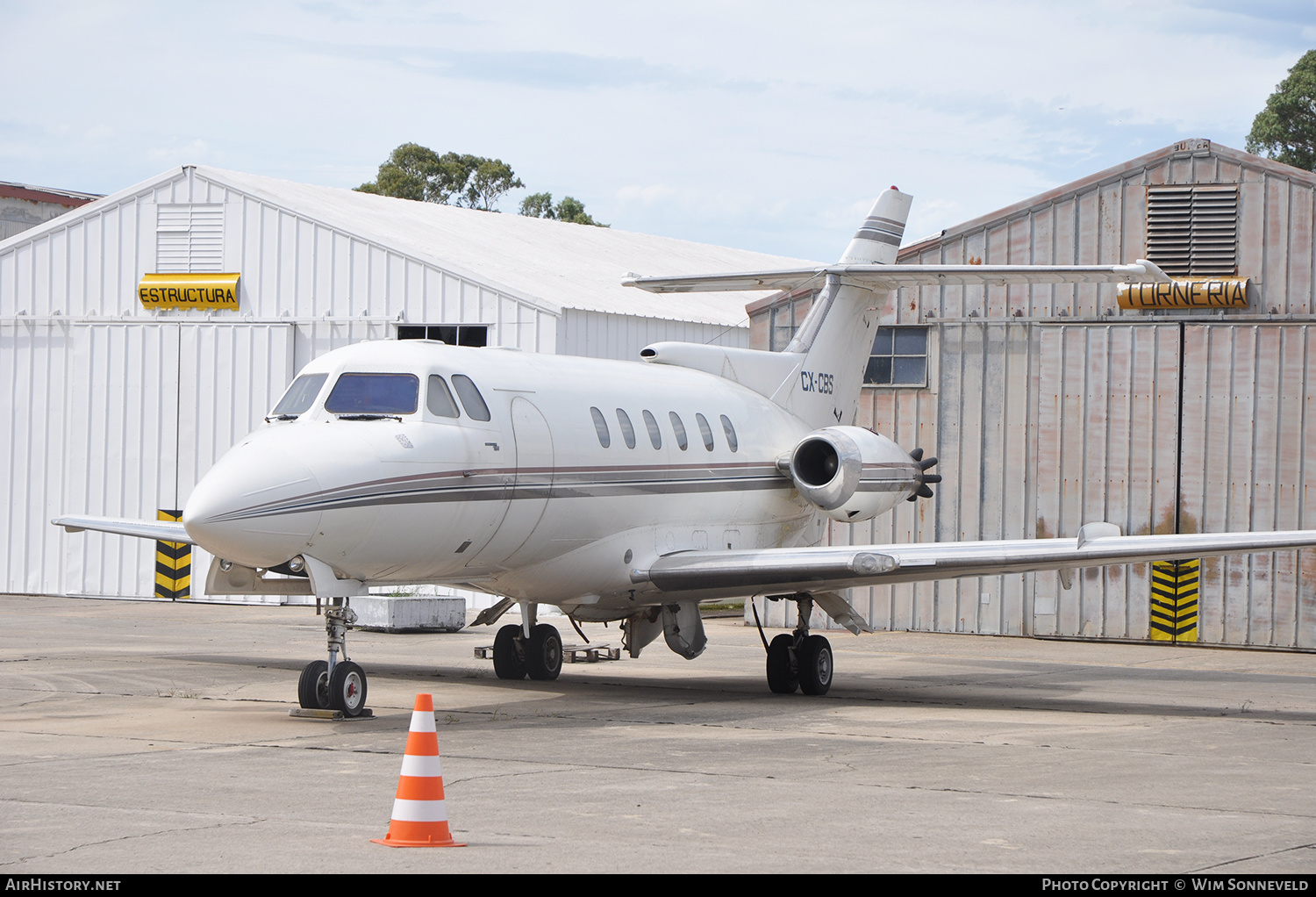 Aircraft Photo of CX-CBS | Hawker Siddeley HS-125-600A | AirHistory.net #647490