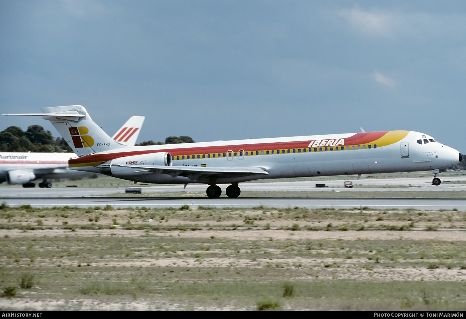 Aircraft Photo of EC-FHD | McDonnell Douglas MD-87 (DC-9-87) | Iberia | AirHistory.net #647506