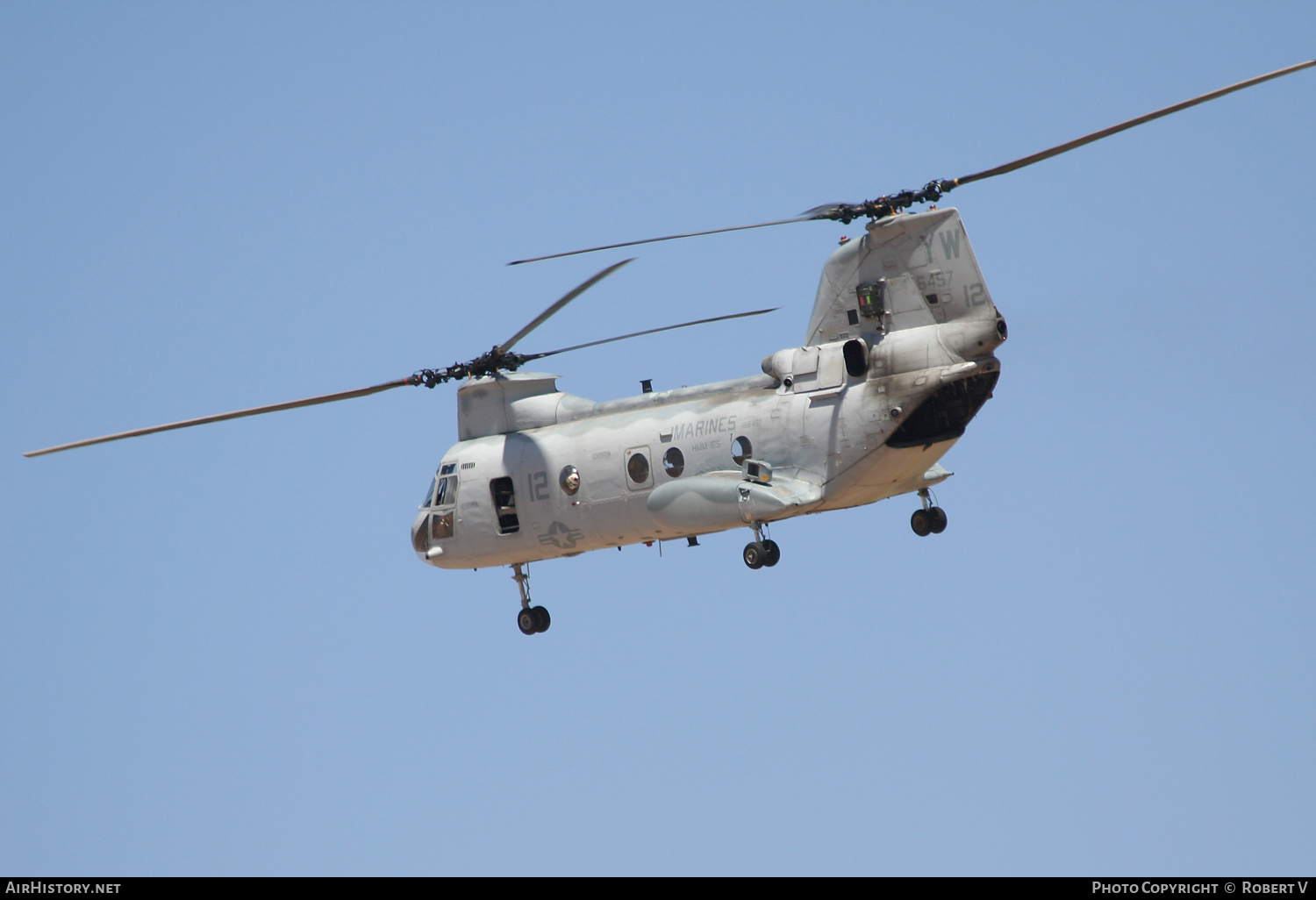 Aircraft Photo of 156451 / 6451 | Boeing Vertol CH-46E Sea Knight | USA - Marines | AirHistory.net #647508