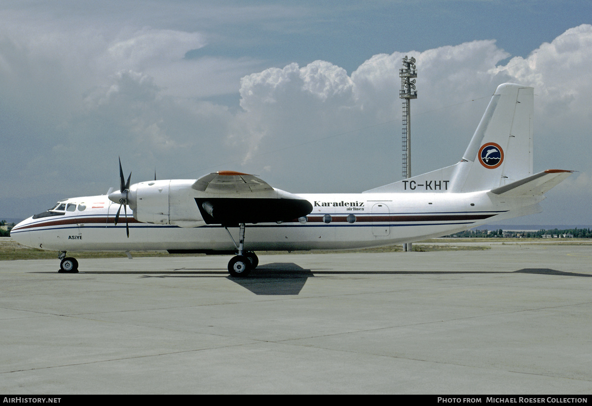 Aircraft Photo of TC-KHT | Antonov An-24RV | Karadeniz Airlines | AirHistory.net #647528