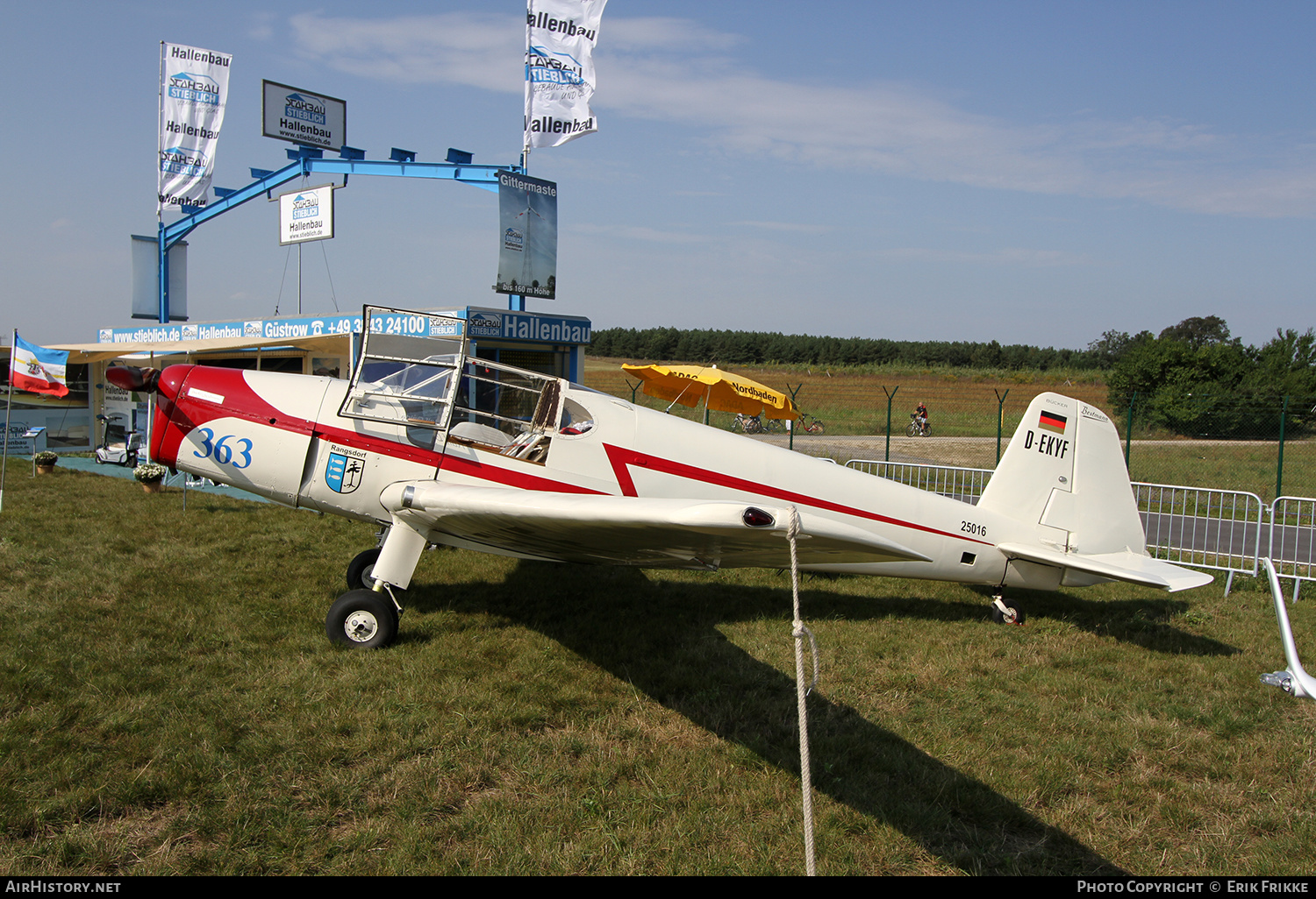 Aircraft Photo of D-EKYF | Bücker Bü-181B-1 Bestmann | AirHistory.net #647535