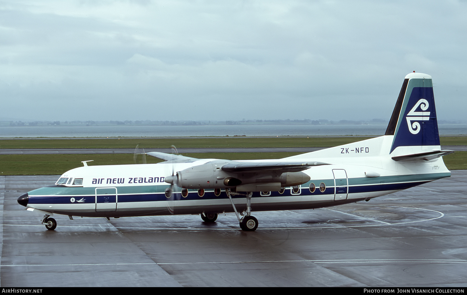Aircraft Photo of ZK-NFD | Fokker F27-500F Friendship | Air New Zealand | AirHistory.net #647550