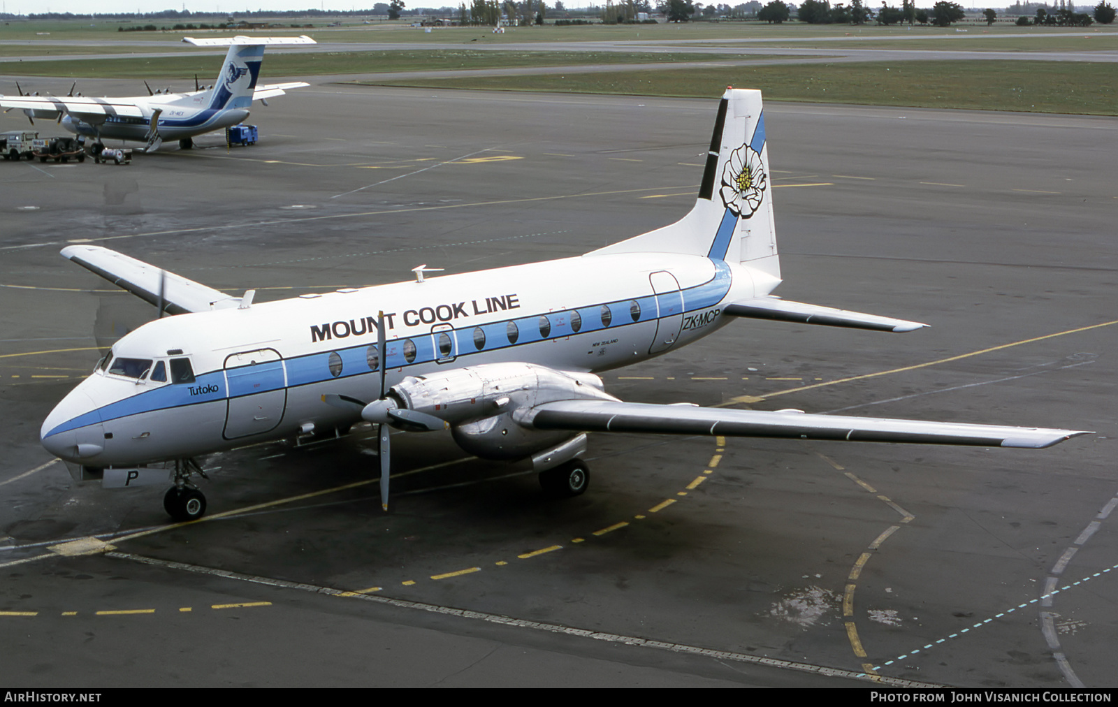 Aircraft Photo of ZK-MCP | Hawker Siddeley HS-748 Srs2/233 | Mount Cook Airline | AirHistory.net #647560