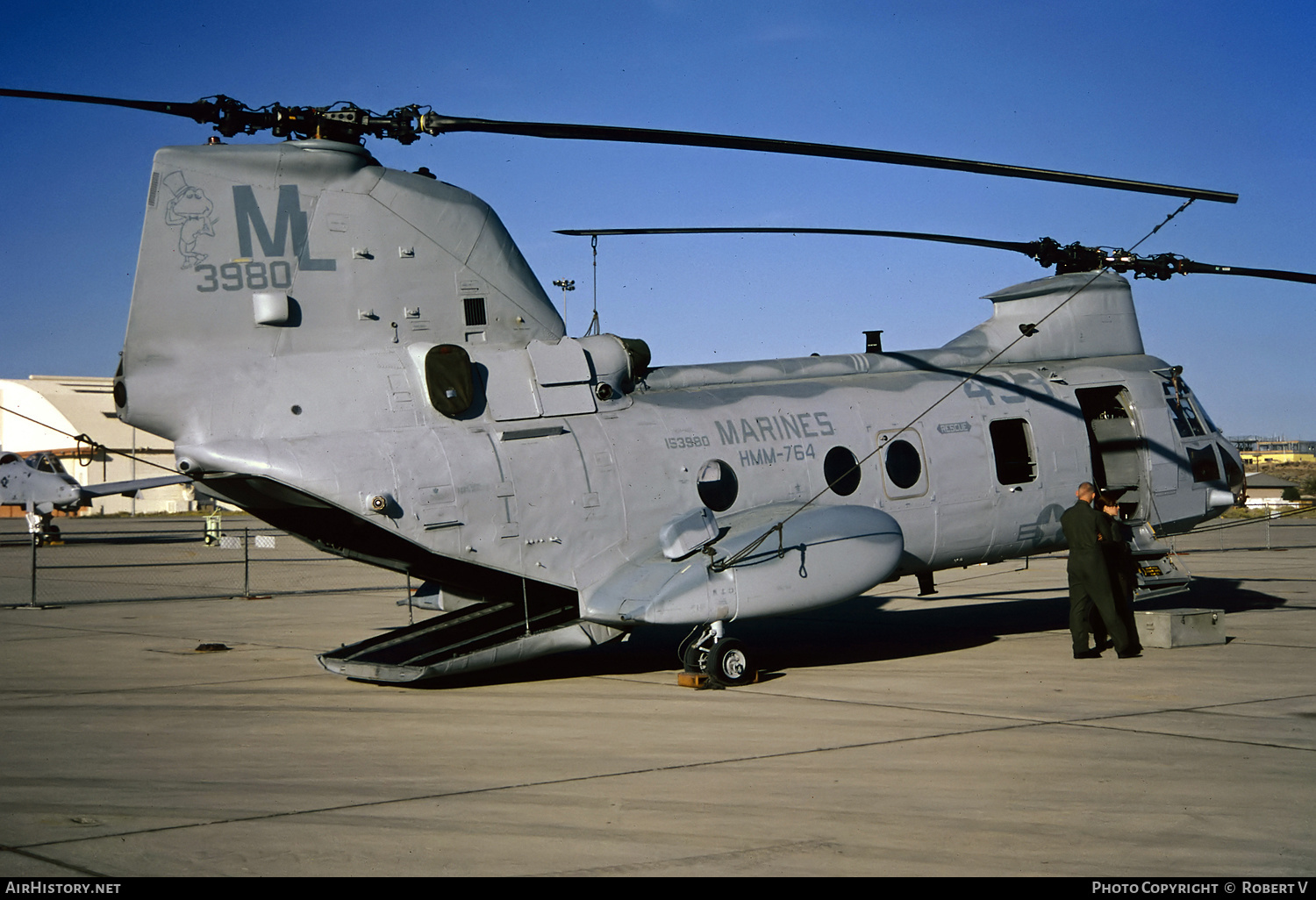 Aircraft Photo of 153980 | Boeing Vertol CH-46E Sea Knight | USA - Marines | AirHistory.net #647562