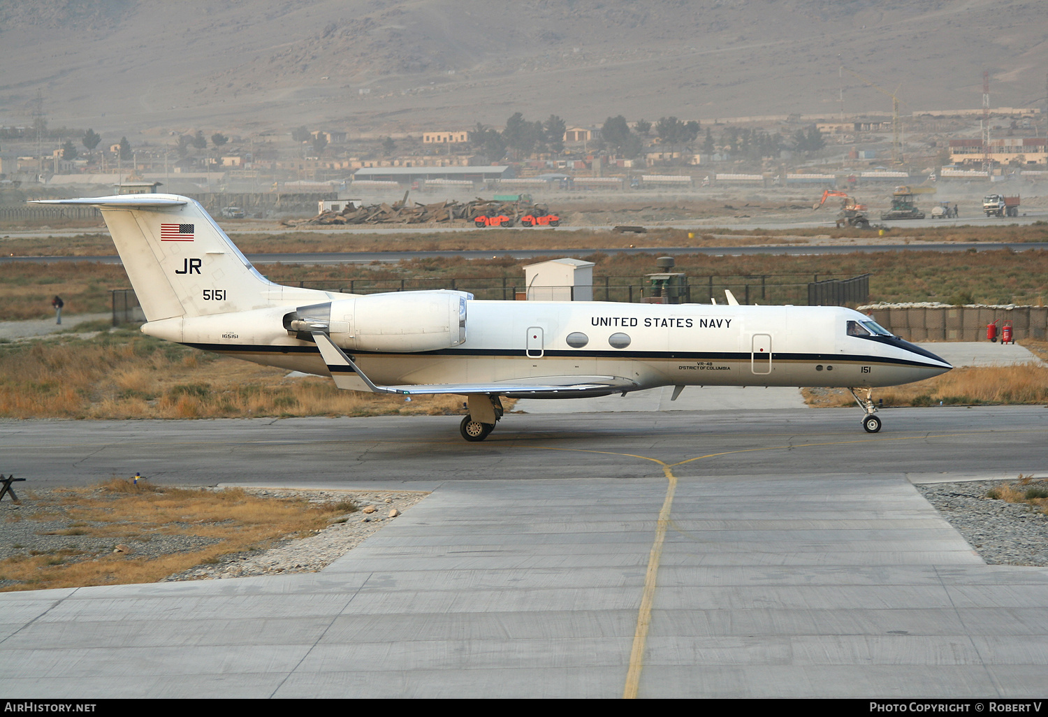 Aircraft Photo of 165151 / JR-151 | Gulfstream Aerospace C-20G Gulfstream IV (G-IV) | USA - Navy | AirHistory.net #647569