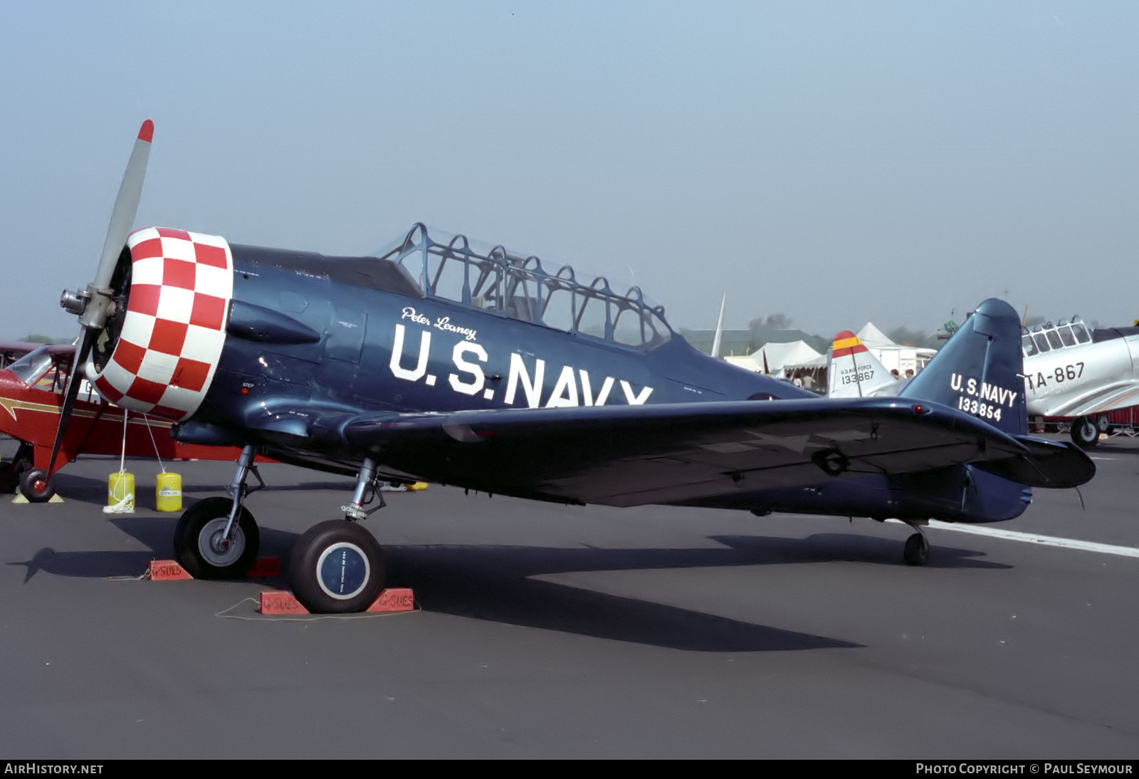 Aircraft Photo of G-SUES / 133854 | North American AT-6D Harvard III | USA - Navy | AirHistory.net #647587