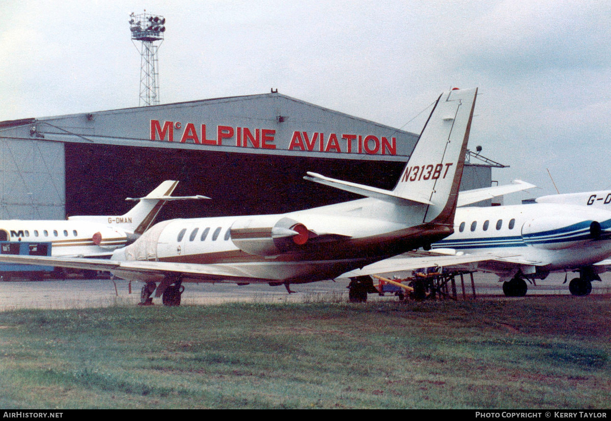 Aircraft Photo of N313BT | Cessna 551 Citation II/SP | AirHistory.net #647589