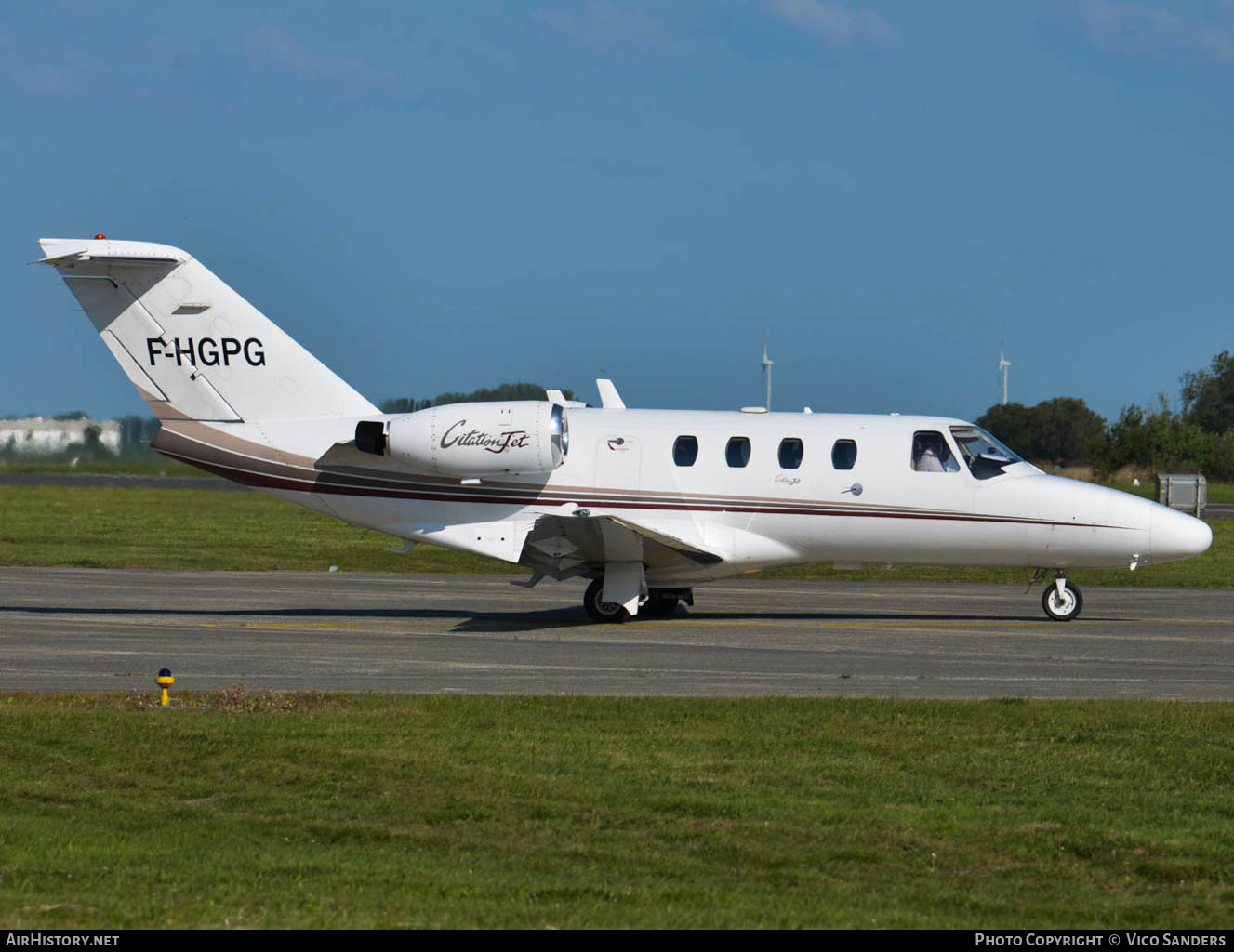 Aircraft Photo of F-HGPG | Cessna 525 CitationJet CJ1 | AirHistory.net #647605