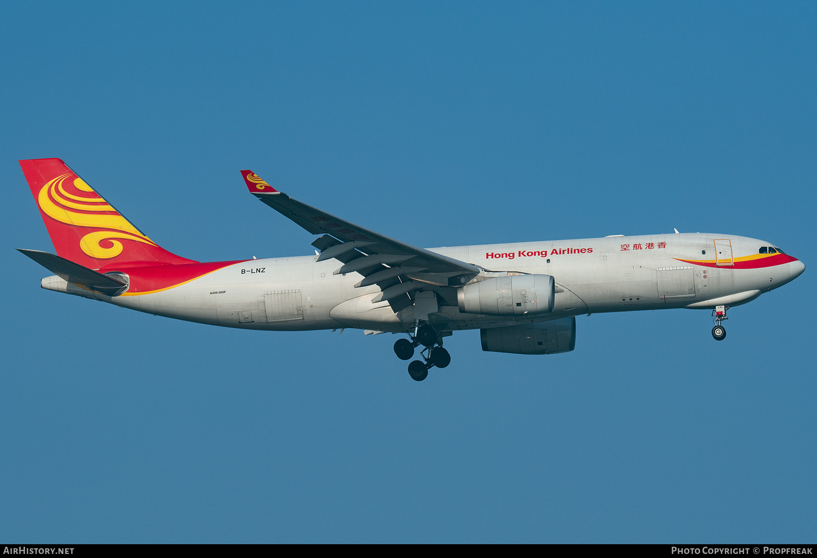Aircraft Photo of B-LNZ | Airbus A330-243F | Hong Kong Airlines Cargo | AirHistory.net #647608