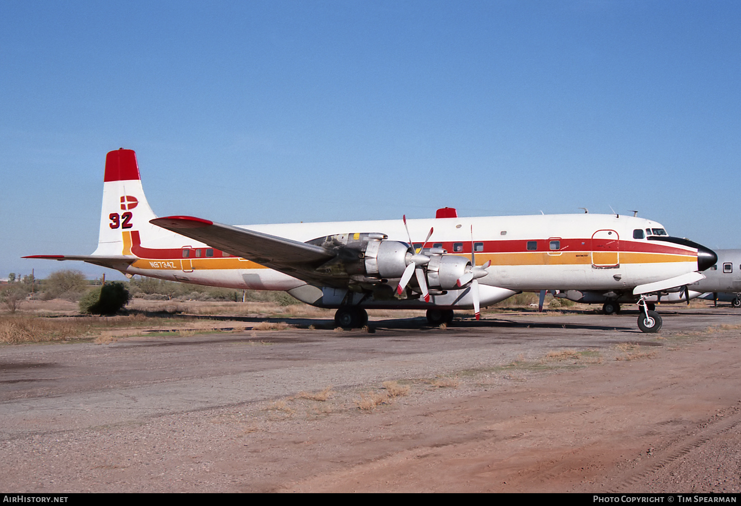 Aircraft Photo of N9734Z | Douglas DC-7C | AirHistory.net #647621