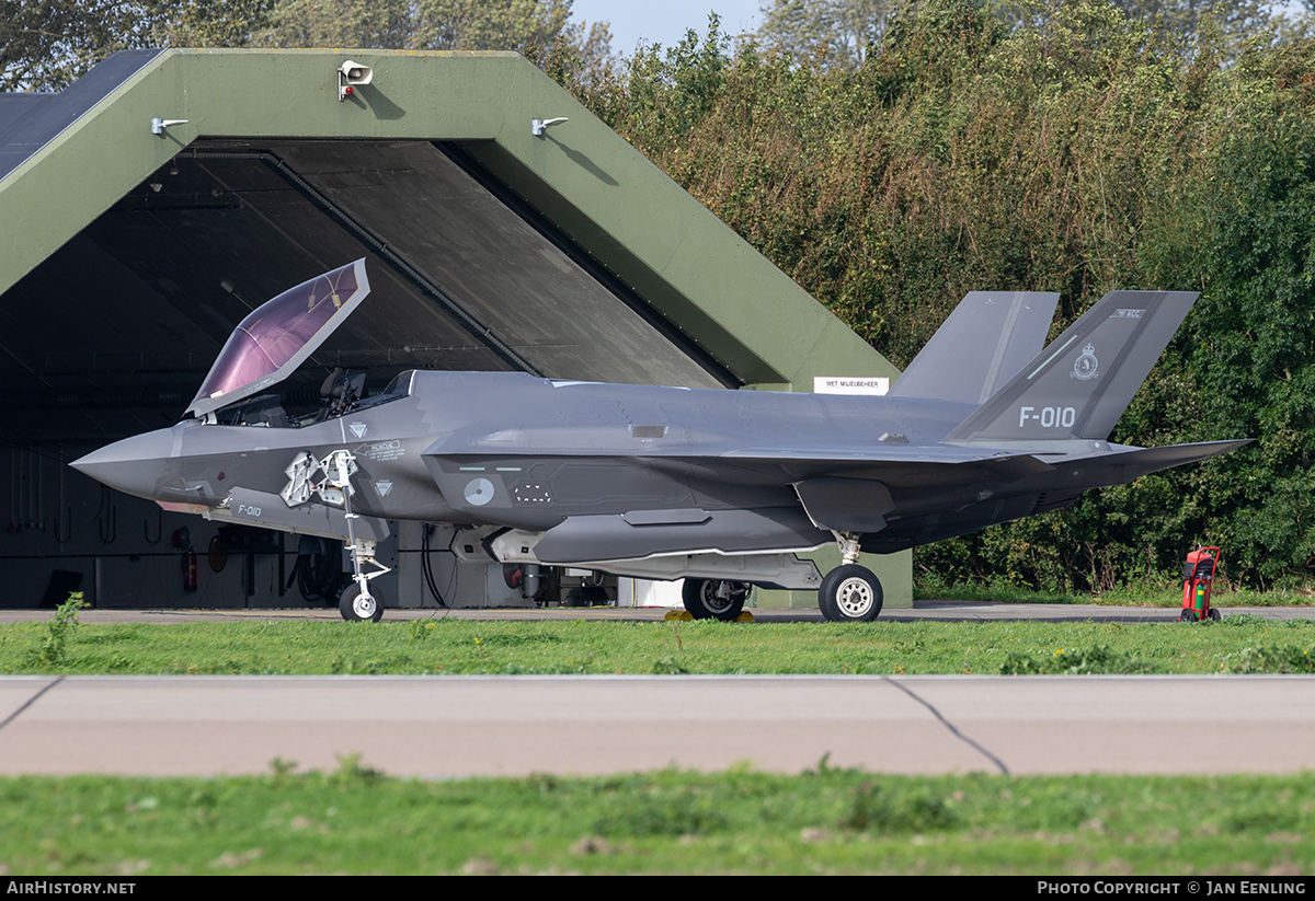 Aircraft Photo of F-010 | Lockheed Martin F-35A Lightning II | Netherlands - Air Force | AirHistory.net #647623