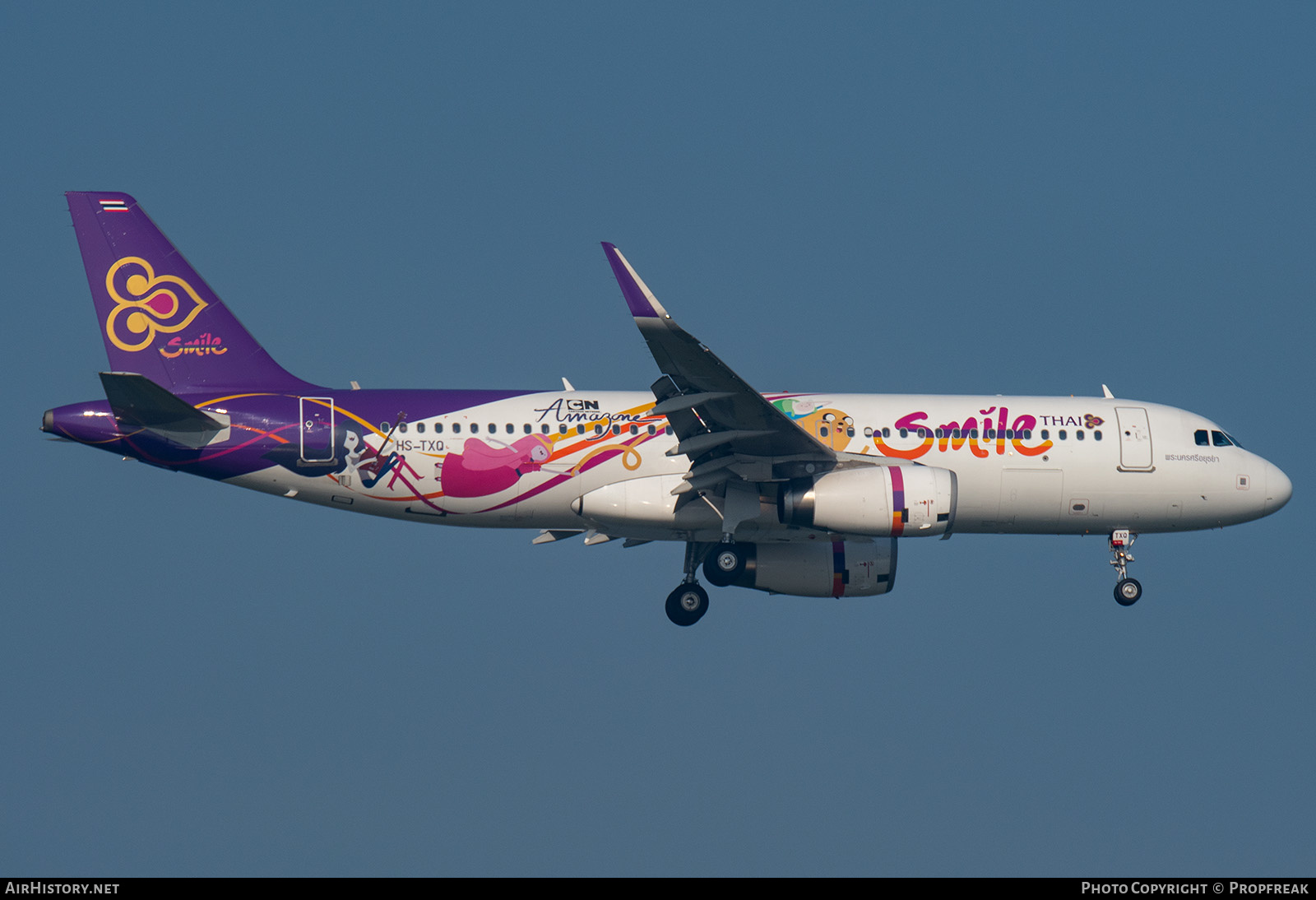 Aircraft Photo of HS-TXQ | Airbus A320-232 | Thai Smile | AirHistory.net #647627