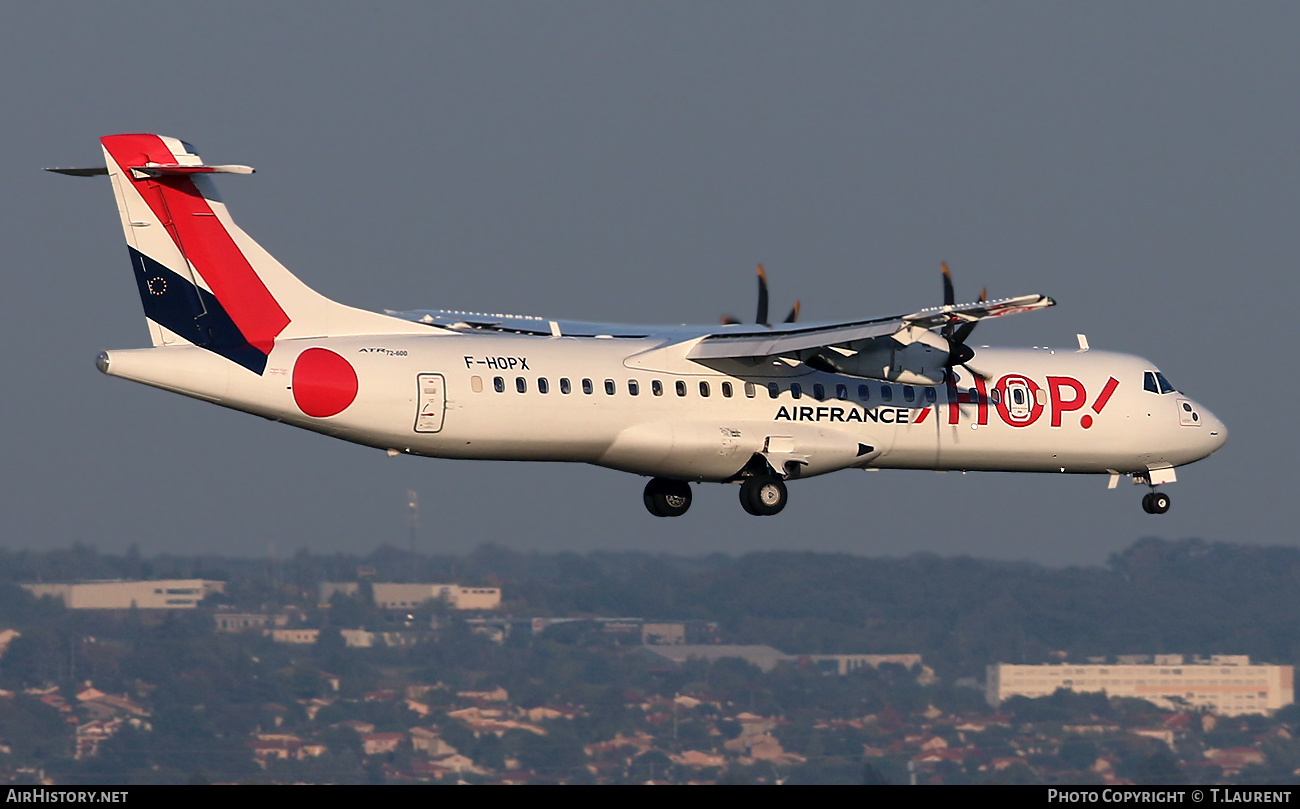Aircraft Photo of F-HOPX | ATR ATR-72-600C (ATR-72-212A) | Hop! | AirHistory.net #647629