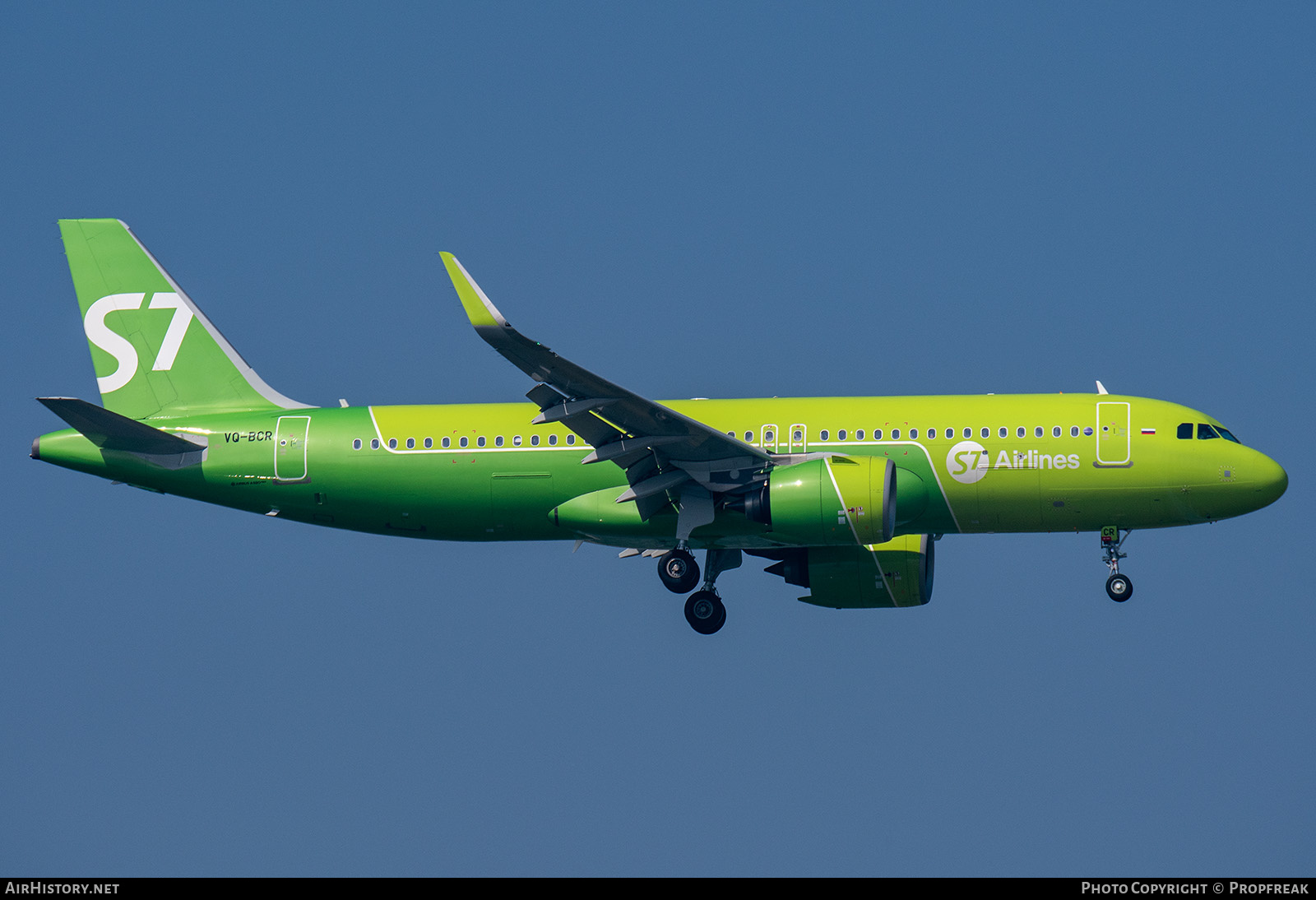 Aircraft Photo of VQ-BCR | Airbus A320-271N | S7 Airlines | AirHistory.net #647630