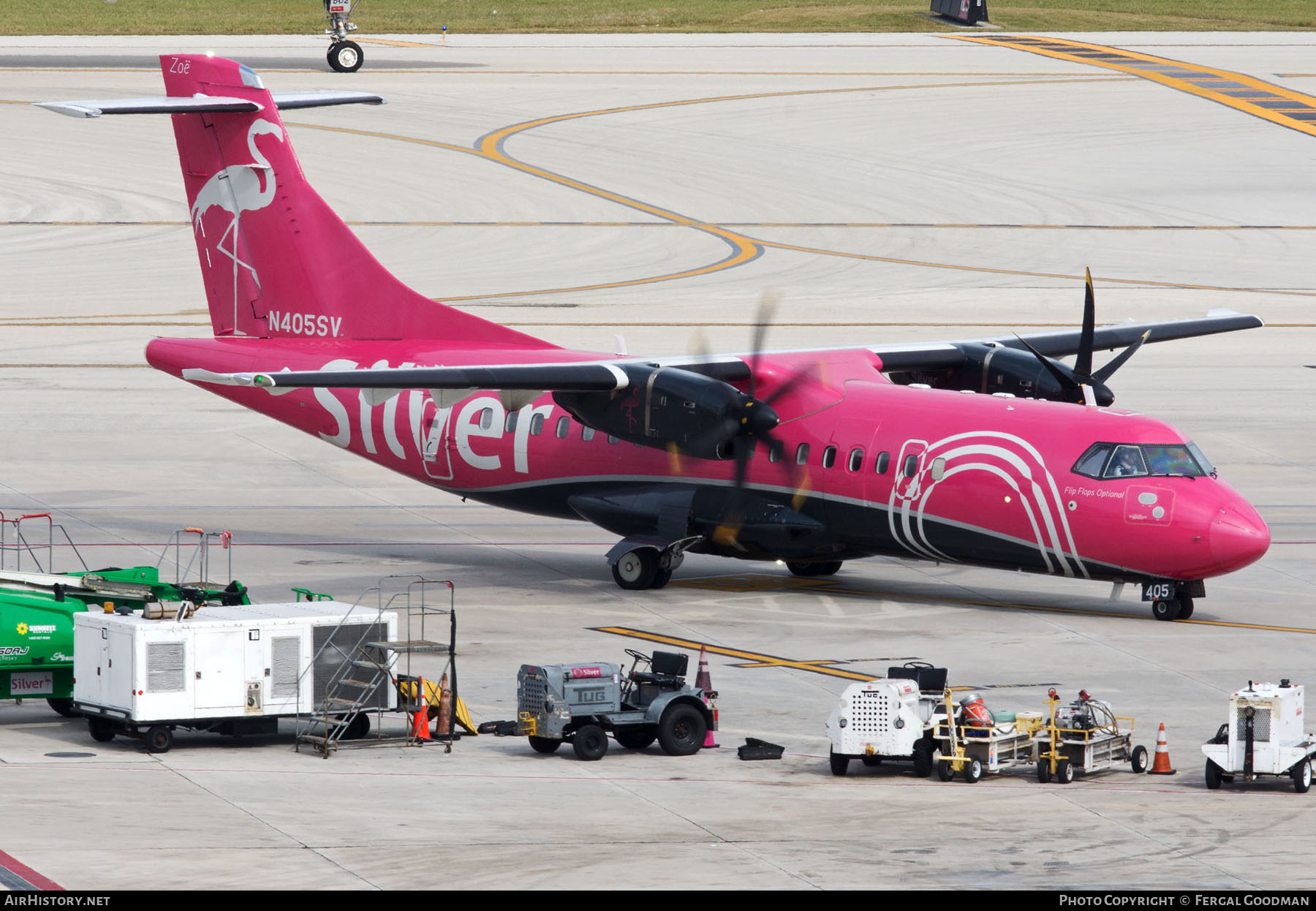 Aircraft Photo of N405SV | ATR ATR-42-500 | Silver Airways | AirHistory.net #647631