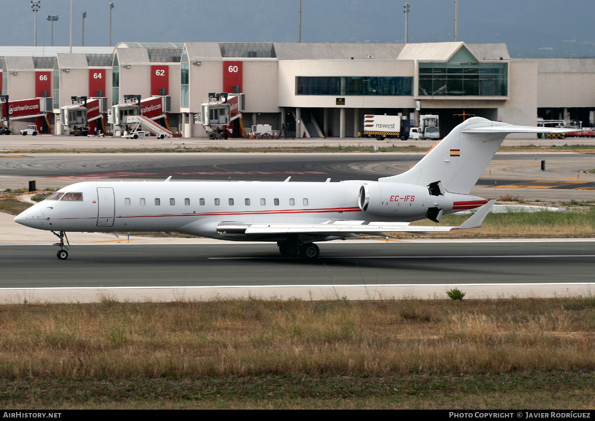 Aircraft Photo of EC-IFS | Bombardier Global Express (BD-700-1A10) | AirHistory.net #647643