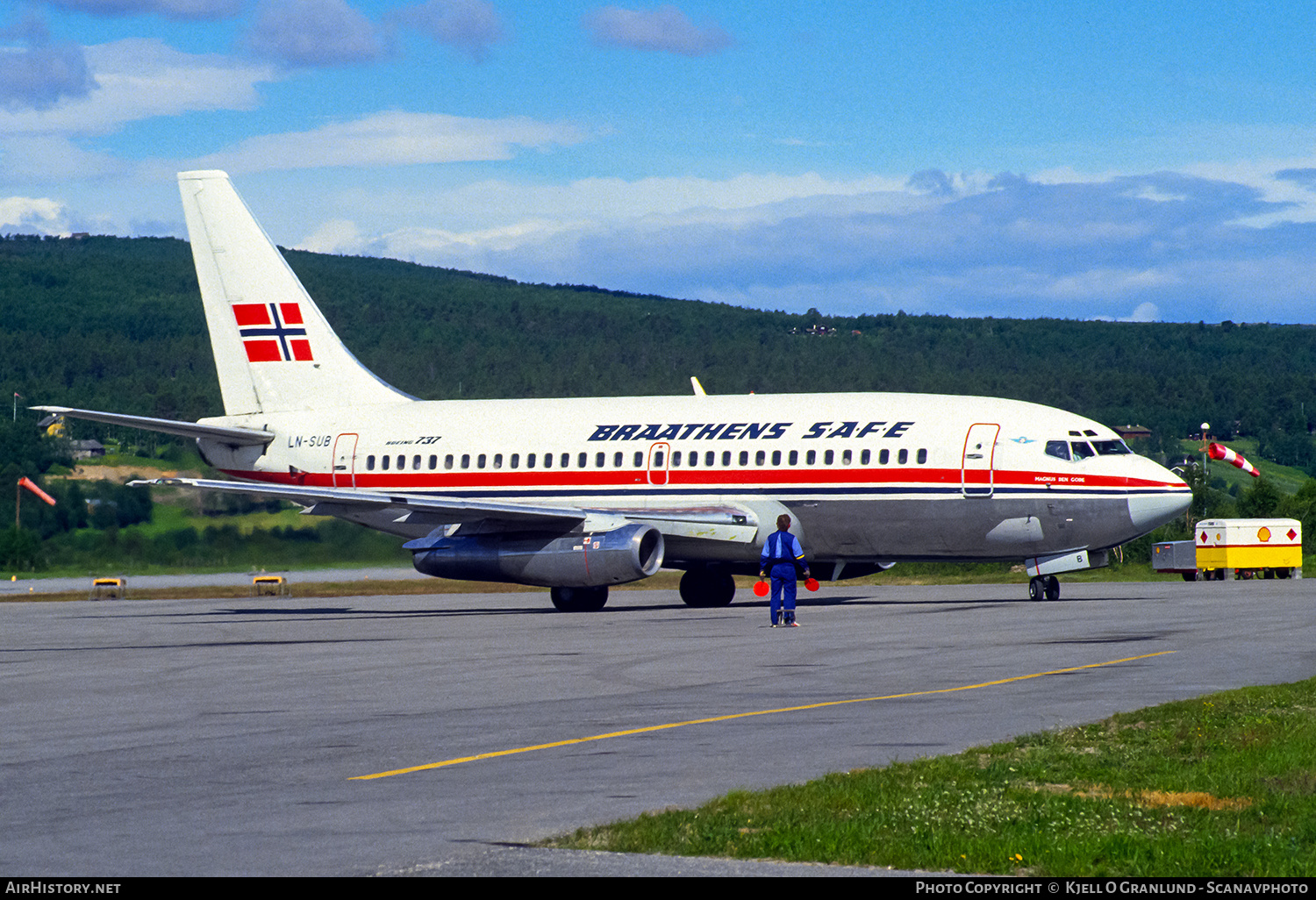 Aircraft Photo of LN-SUB | Boeing 737-205/Adv | Braathens SAFE | AirHistory.net #647661