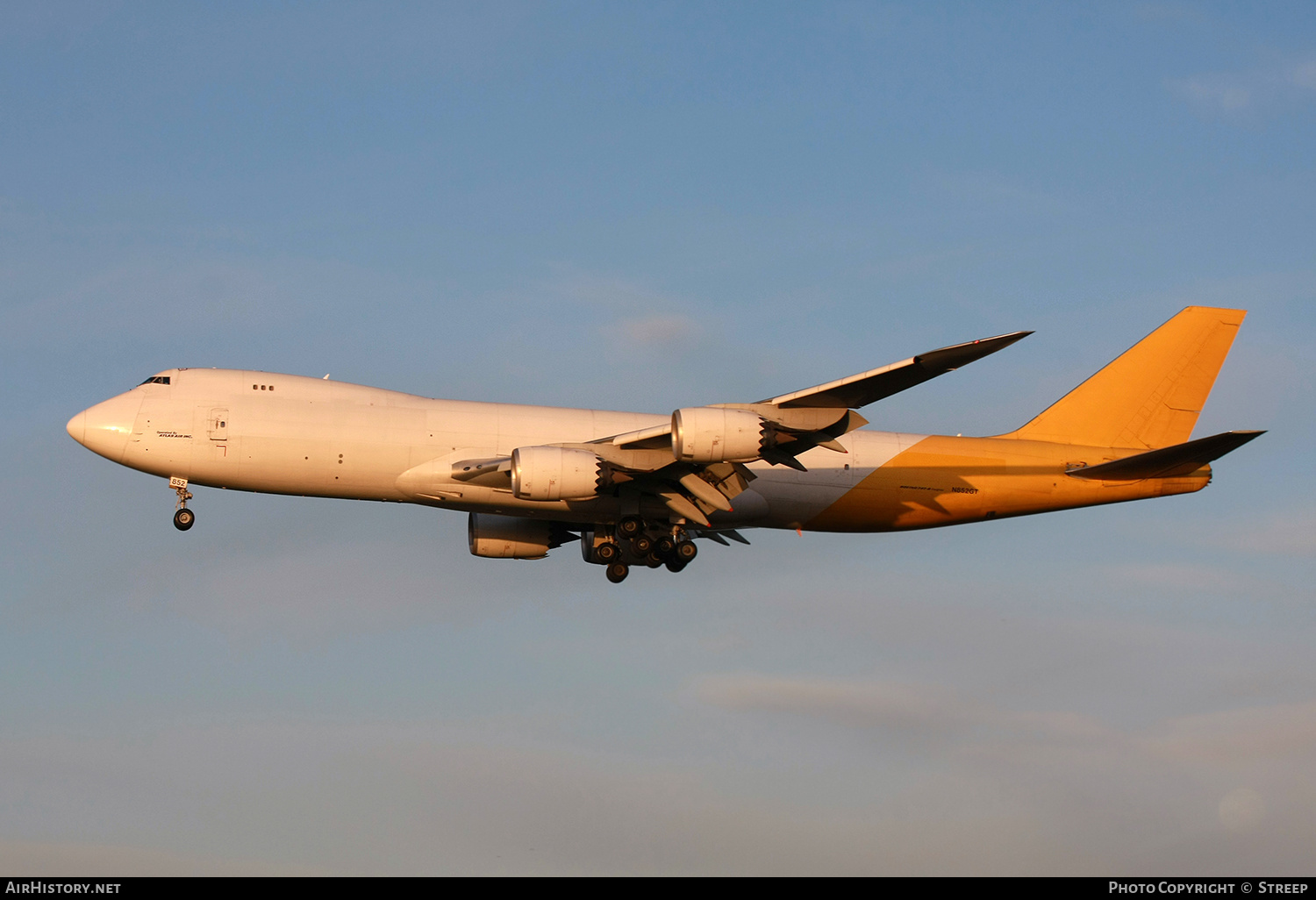 Aircraft Photo of N852GT | Boeing 747-87UF/SCD | Atlas Air | AirHistory.net #647674