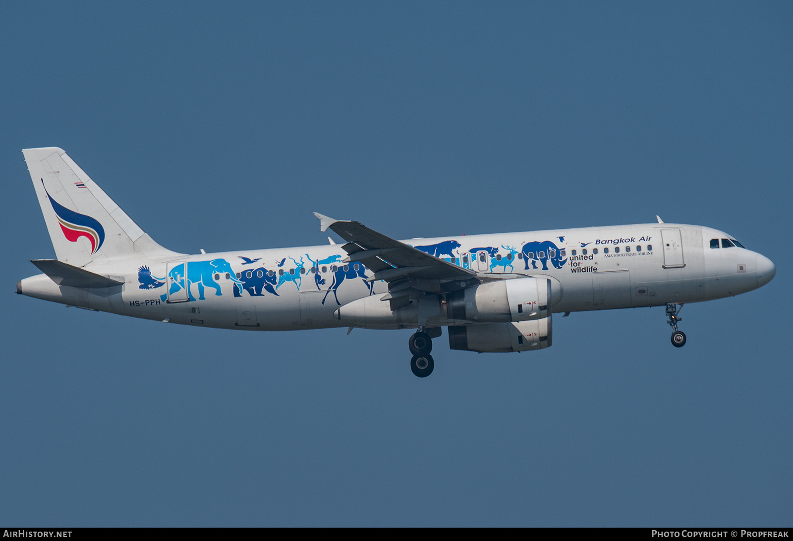 Aircraft Photo of HS-PPH | Airbus A320-232 | Bangkok Airways | AirHistory.net #647678