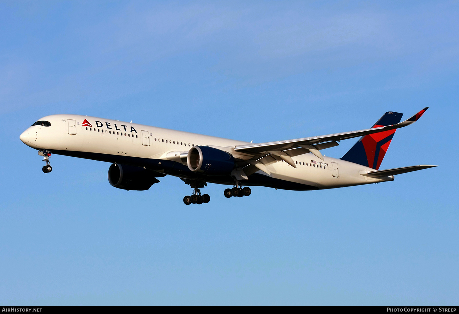 Aircraft Photo of N573DZ | Airbus A350-941 | Delta Air Lines | AirHistory.net #647694