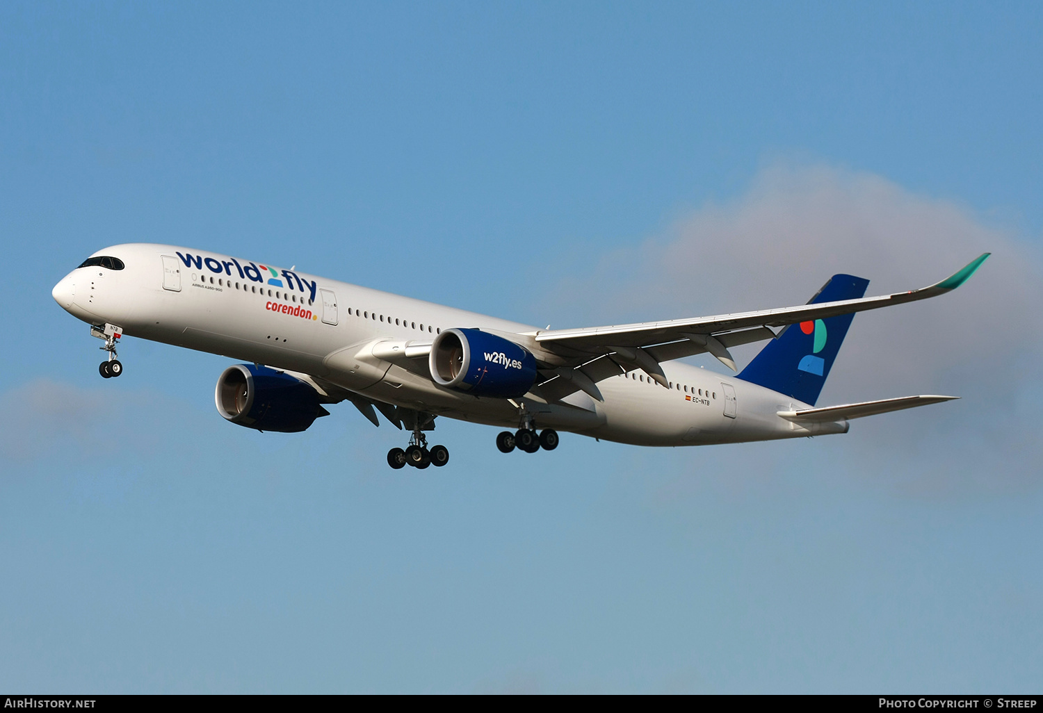 Aircraft Photo of EC-NTB | Airbus A350-941 | World2fly | AirHistory.net #647706