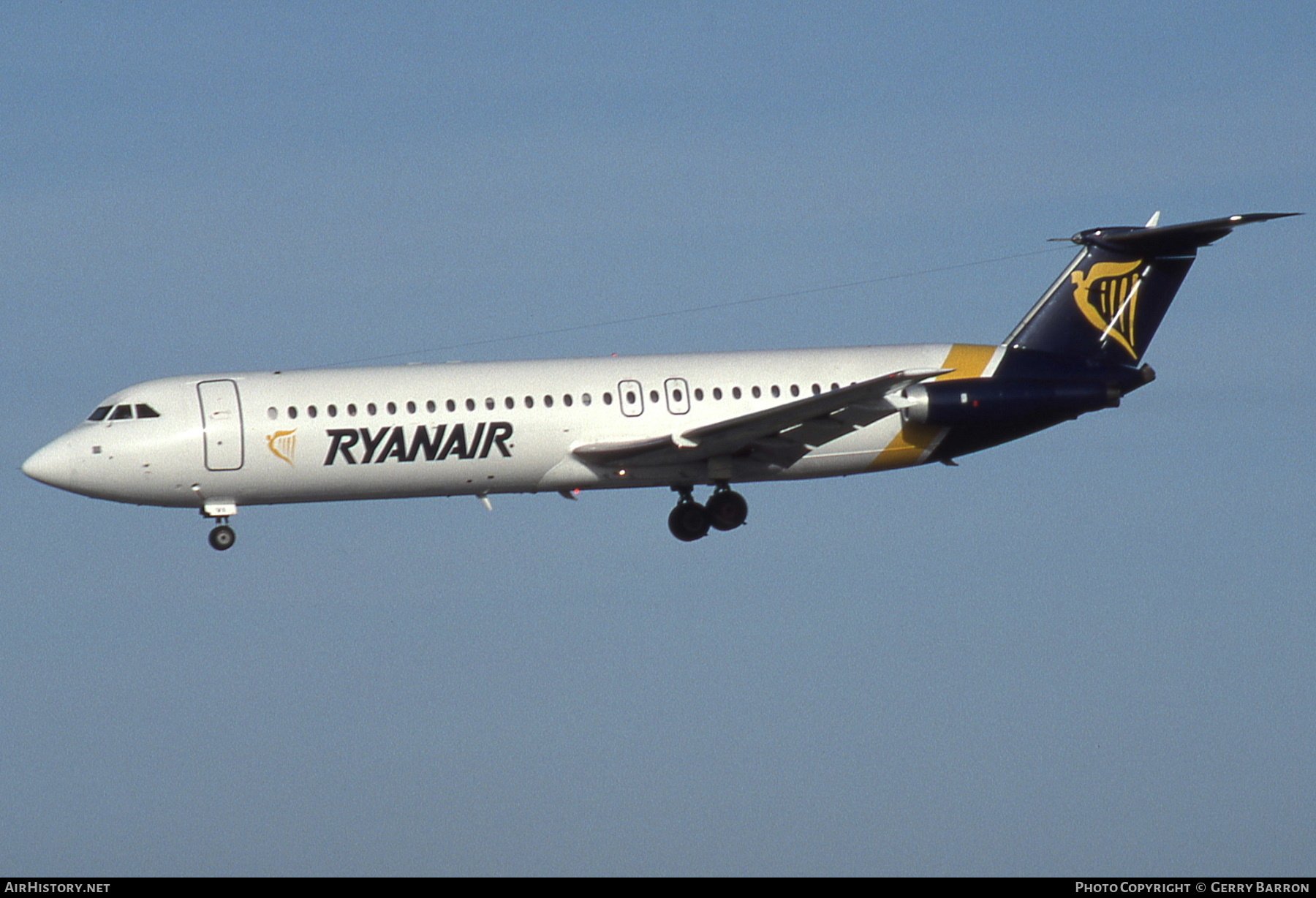 Aircraft Photo of EI-BVG | BAC 111-525FT One-Eleven | Ryanair | AirHistory.net #647709