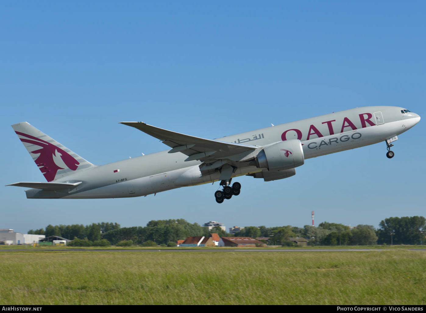 Aircraft Photo of A7-BFG | Boeing 777-FDZ | Qatar Airways Cargo | AirHistory.net #647724