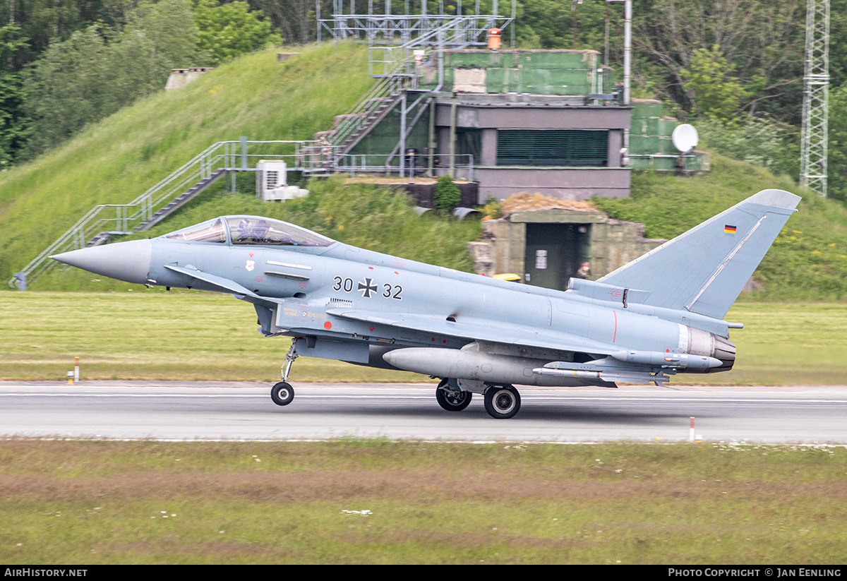 Aircraft Photo of 3032 | Eurofighter EF-2000 Typhoon S | Germany - Air Force | AirHistory.net #647725
