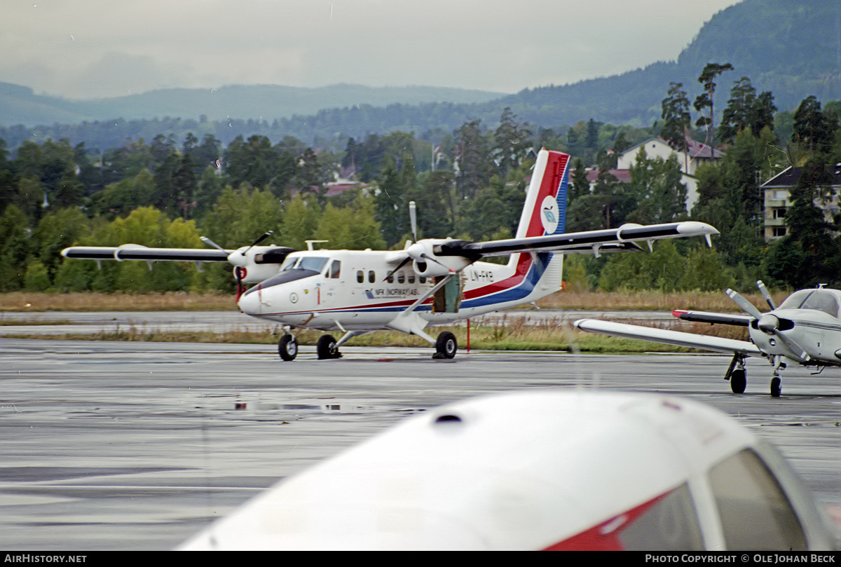 Aircraft Photo of LN-FKB | De Havilland Canada DHC-6-310 Twin Otter | NFK - Norsk Forurensningskontroll | AirHistory.net #647760