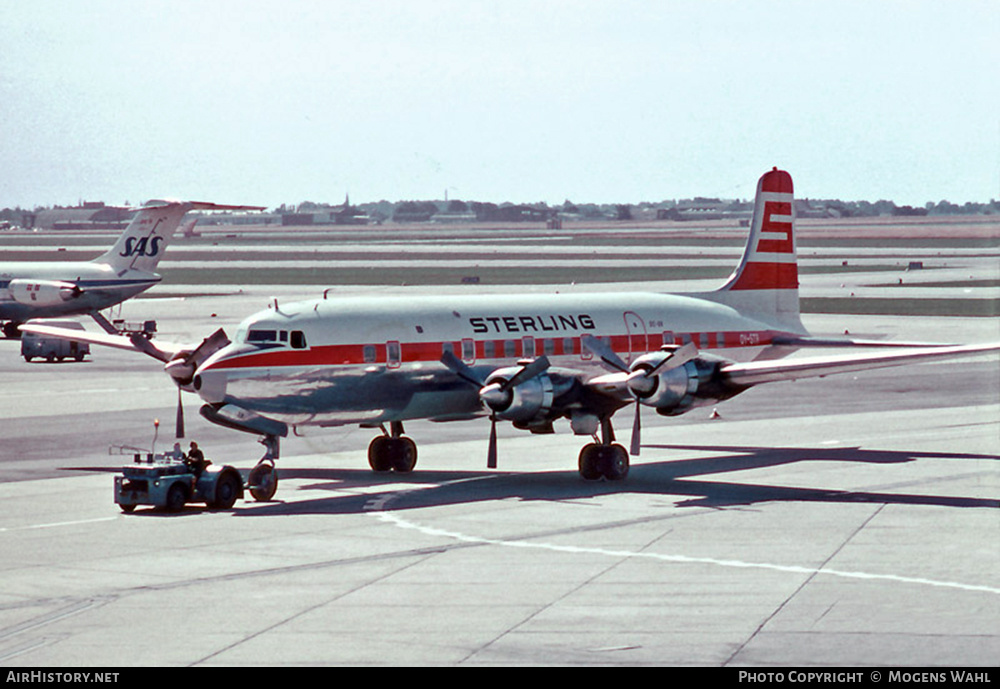 Aircraft Photo of OY-STR | Douglas DC-6B | Sterling Airways | AirHistory.net #647774