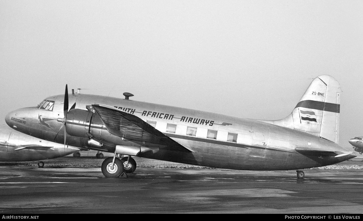 Aircraft Photo of ZS-BNE | Vickers 635 Viking 1B | South African Airways - Suid-Afrikaanse Lugdiens | AirHistory.net #647775