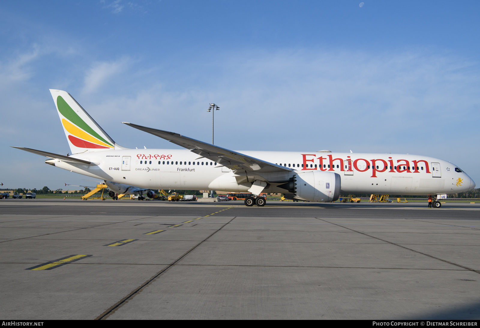 Aircraft Photo of ET-AUQ | Boeing 787-9 Dreamliner | Ethiopian Airlines | AirHistory.net #647779